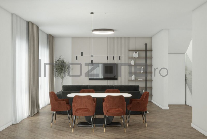 Otopeni, vila 4 camere, 131 mp utili, teren 350 mp, 2 locuri parcare.