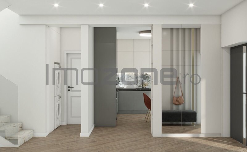 Otopeni, vila 4 camere, 131 mp utili, teren 350 mp, 2 locuri parcare.