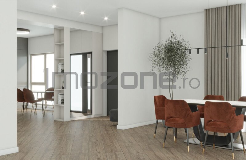 Otopeni, vila 4 camere, 131 mp utili, teren 350 mp, 2 locuri parcare.