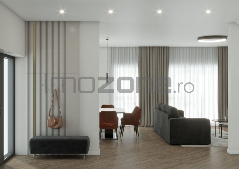 Otopeni, vila 4 camere, 131 mp utili, teren 350 mp, 2 locuri parcare.